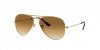 OKULARY RAY-BAN® AVIATOR LARGE METAL RB 3025 001/51 55 ROZMIAR S
